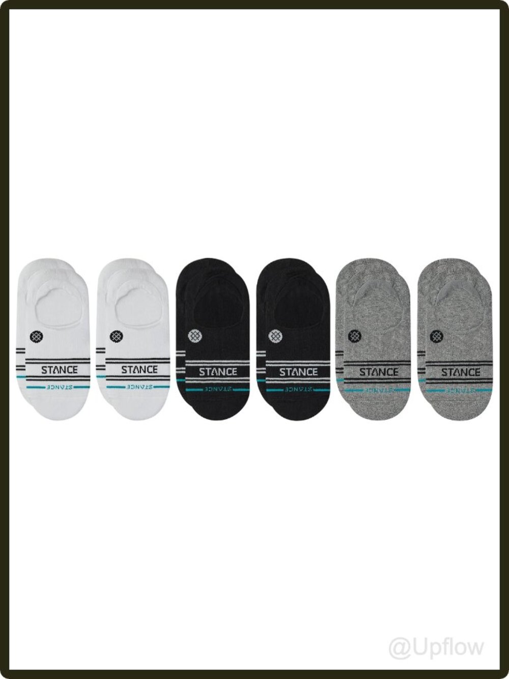Men's No Show Liner Socks 6 Pack Mid Cushion Cotton Blend Athletic Running